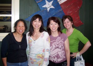 Karen, Tanya, Jasmine and Sheilarae at Chili's
